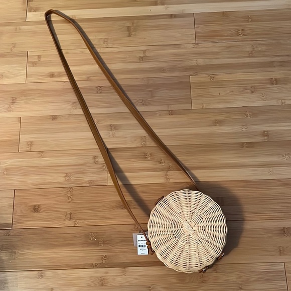 Express Handbags - NWT express rattan bag